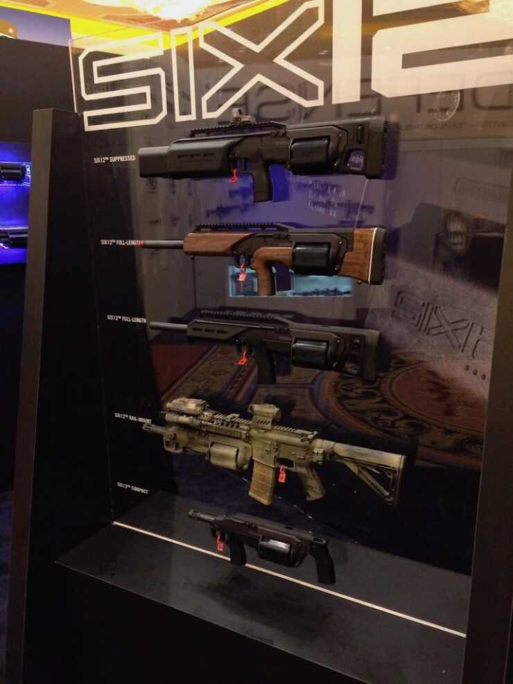 Six12 Revolving Shotgun -- SHOT Show 2017
