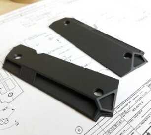 Aeroknox Showing Off Futuristic 1911 Slides and Grips