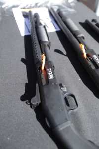 Mossberg 590M: Pump 12 Ga. Uses Double-Stack Mags Mossberg 590M: Pump 12 Ga. Uses Double-Stack Mags