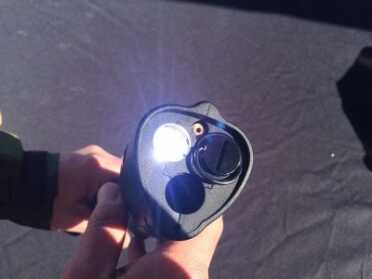 'Snowflake' Removal with Less-Lethal Pepperball Pistol - SHOT Show 2018