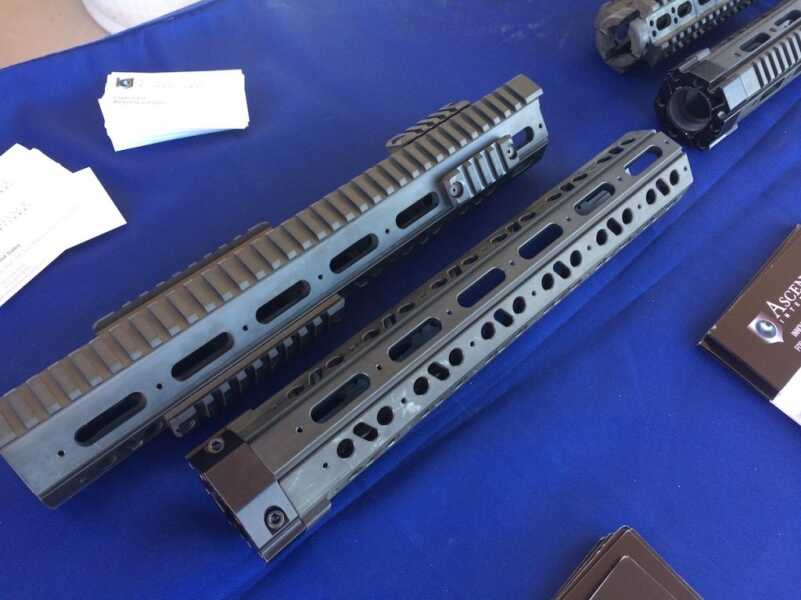 Next Level Polymer Handguards Keeps AR Cool to the Touch - SHOT Show 2018 Next Level Polymer Handguards Keeps AR Cool to the Touch - SHOT Show 2018