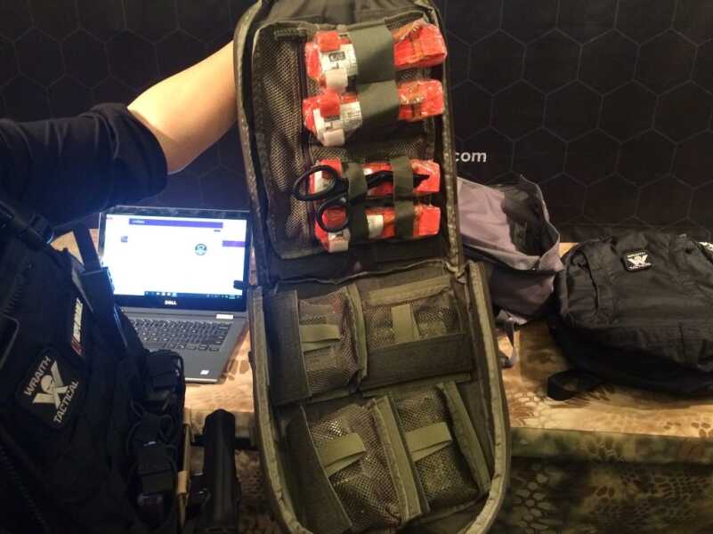 C.A.R.R. Backpack Transforms into Mobile Trauma Kit, Plate Carrier - SHOT Show 2018 C.A.R.R. Backpack Transforms into Mobile Trauma Kit, Plate Carrier - SHOT Show 2018