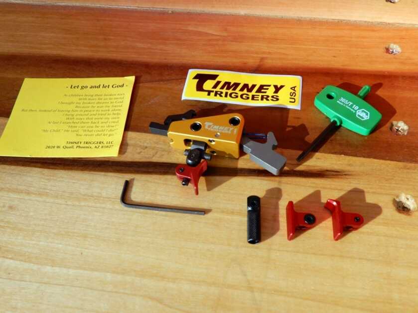 Timney Triggers Raises the Bar for Replacement Triggers— AR Calvin Elite Trigger