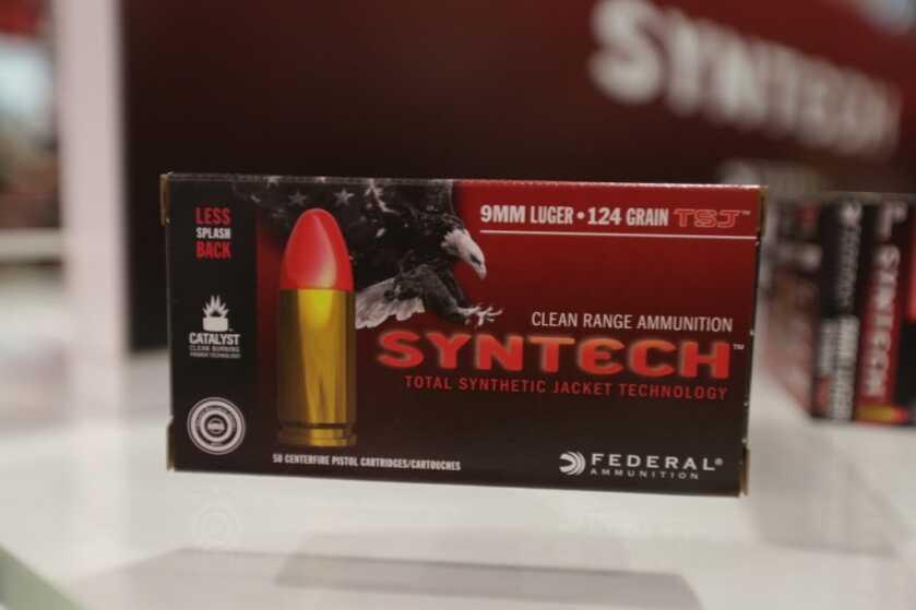 Polymer-Jacketed Core Syntech Ammo: USPSA Ace Card — SHOT Show 2018