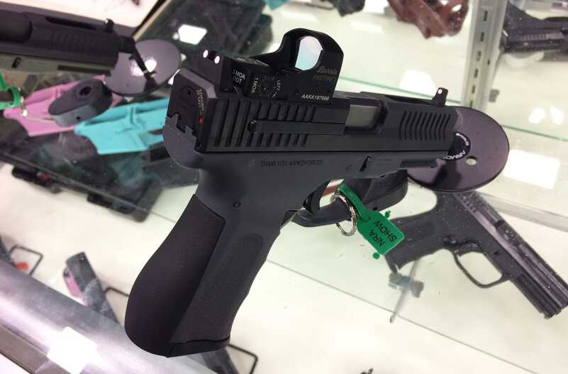 Sub-0 Pistol w/ Optic, Threaded Barrel, and Suppressor Sights: Hello FMK Elite