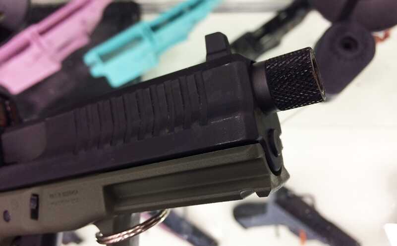 Sub-0 Pistol w/ Optic, Threaded Barrel, and Suppressor Sights: Hello FMK Elite