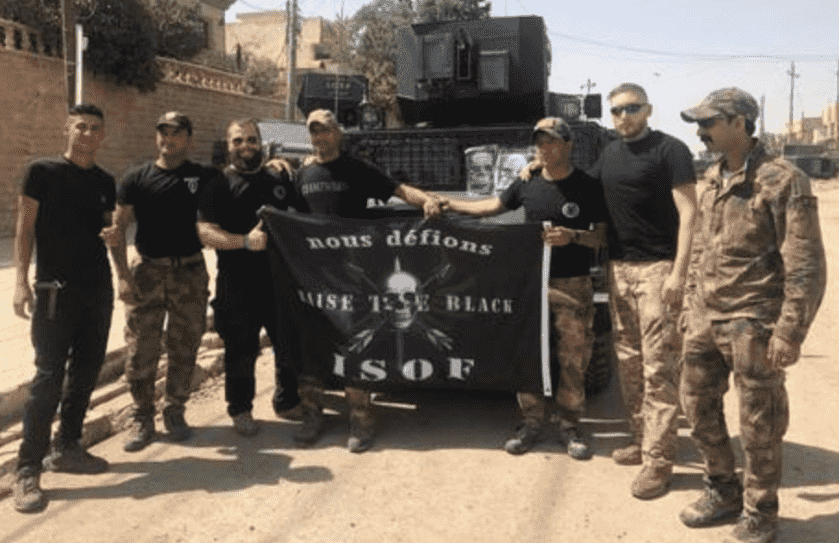 Auction Alert! Bid on Captured ISIS Banner to Raise Money for Gold Star ICTF Families