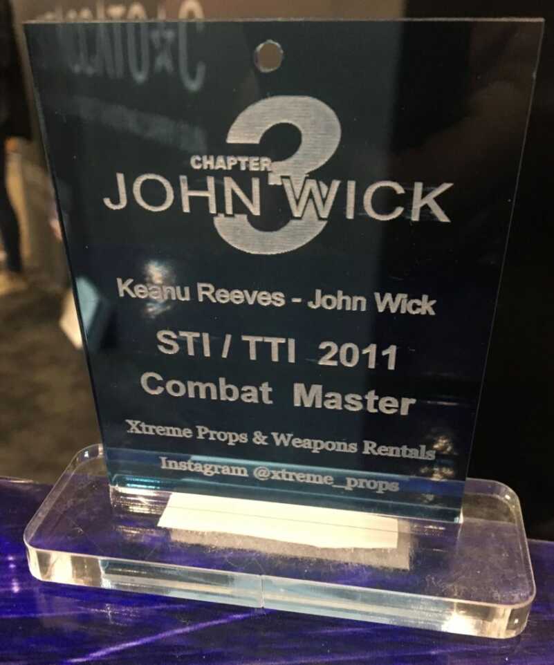 The STI/ TTI Combat Master Pistol Used in John Wick 3 - SHOT Show 2019 The STI/ TTI Combat Master Pistol Used in John Wick 3 - SHOT Show 2019