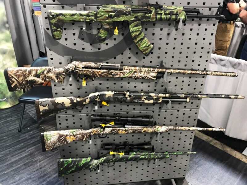 GunSkins Vinyl Wrap: DIY Camo for Rifles, Pistols, and More - SHOT Show 2019