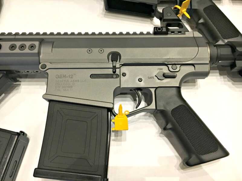 A Legit AR-10 Patterned 12 Gauge: The Gen-12 From Genesis Arms - SHOT Show 2019 A Legit AR-10 Patterned 12 Gauge: The Gen-12 From Genesis Arms - SHOT Show 2019