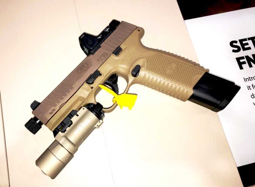 FN's 509 Midsize and Tactical Pistols - SHOT Show 2019
