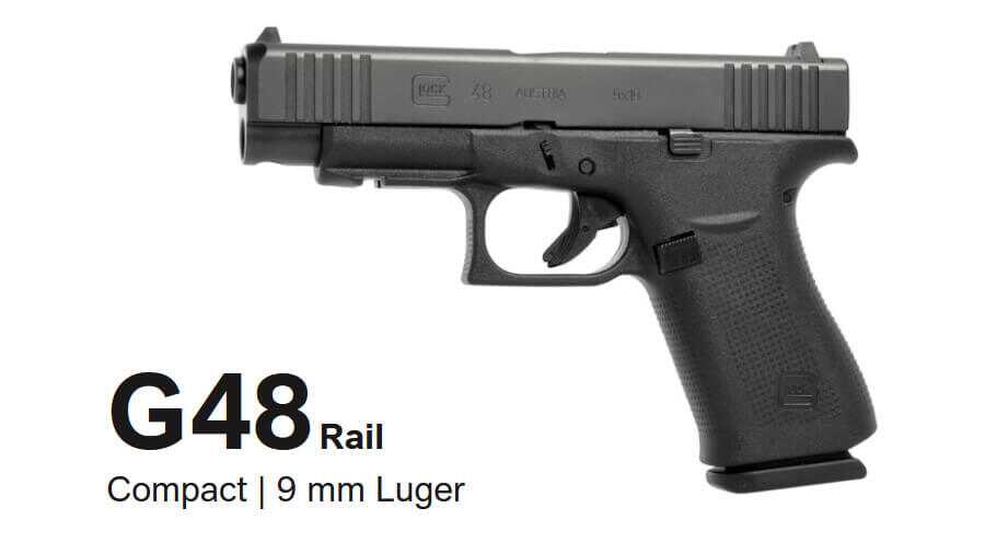 New Slimline Glocks Getting Rails... At Least in the EU Glock updated their E.U. website with two new Model 43X and 48 Slimline pistols, now with accessory rails.