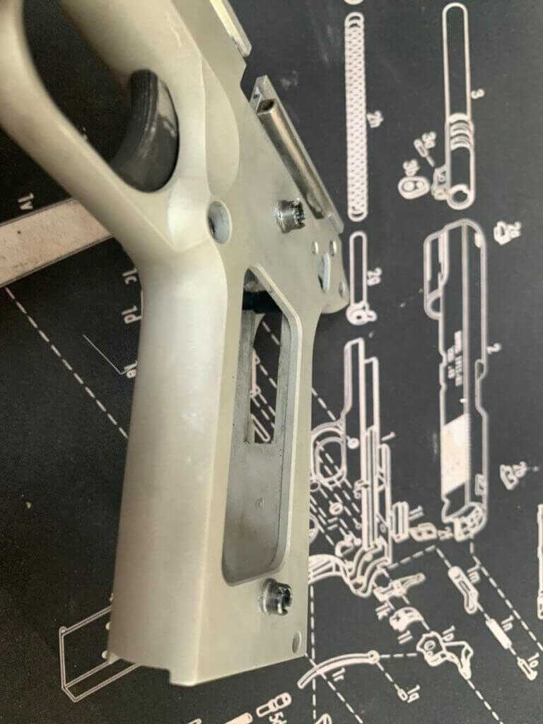 An 80% 1911 Frame You Can Build in Your Garage