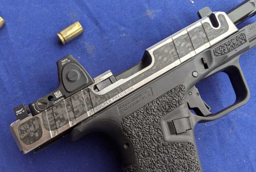 Make Your Glock 19 Weigh Less than the Glock 48 with the Carbon-Fiber Atomic 6 – SHOT Show 2020 Make Your Glock 19 Weigh Less than the Glock 48 with the Carbon-Fiber Atomic 6 – SHOT Show 2020