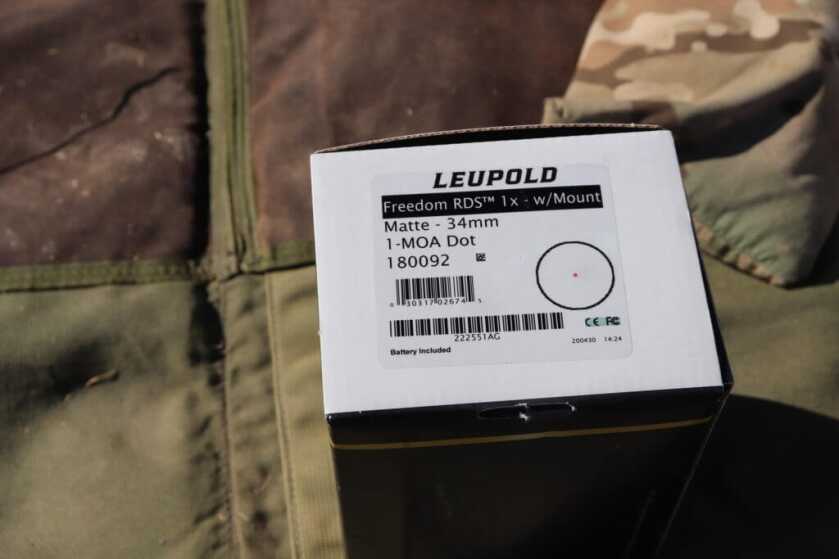Leupold Freedom RDS: Hell and Back Optic Leupold Freedom RDS: Hell and Back Optic