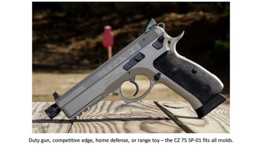 A Czech You Must Make on Your List: CZ 75 SP-01 Tactical Review A Czech You Must Make on Your List: CZ 75 SP-01 Tactical Review