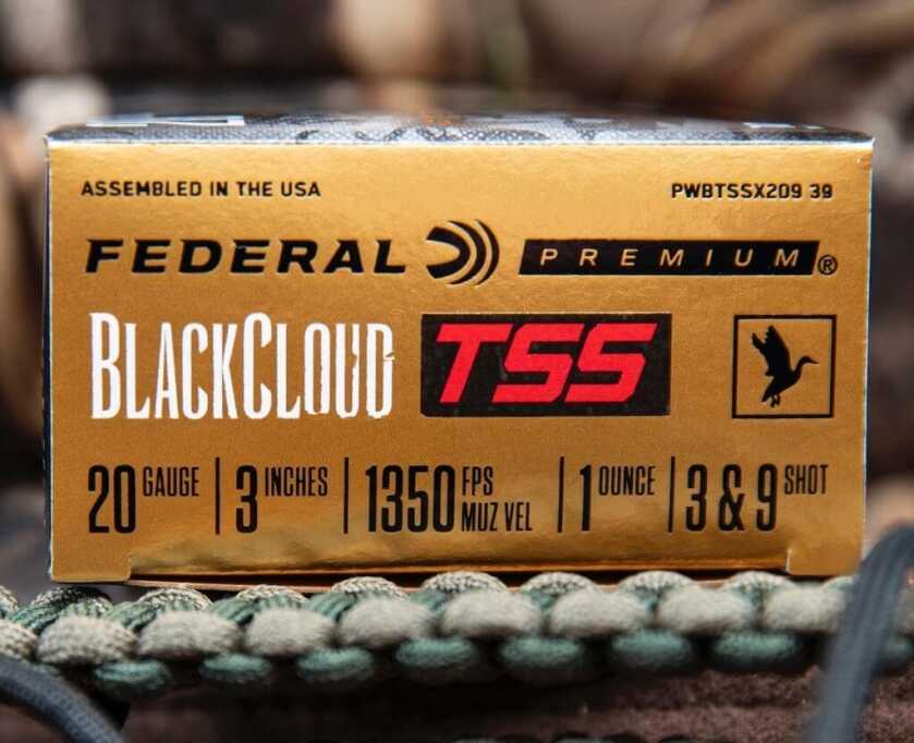 Federal Ammunition Introduces New Black Cloud TSS 20 Gauge Federal Ammunition Introduces New Black Cloud TSS 20 Gauge