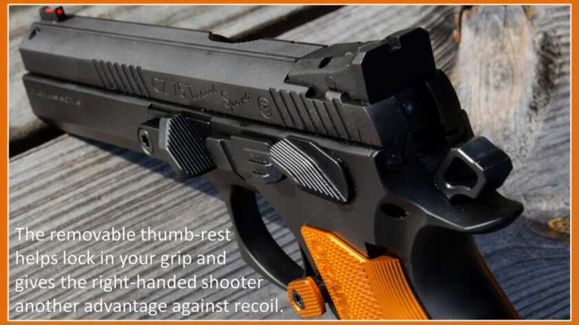 CZ 75 Tactical Sport Orange CZ 75 Tactical Sport Orange