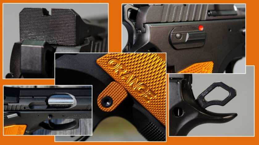 CZ 75 Tactical Sport Orange CZ 75 Tactical Sport Orange
