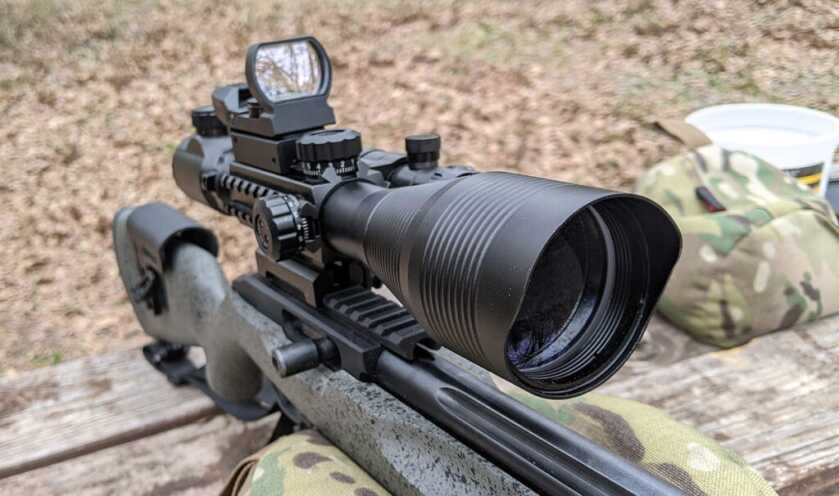 For a “Range-Finding” 4-12x Scope, Red Dot, and Laser?! We Beat the Crap Out of One So You Don’t Have To For a “Range-Finding” 4-12x Scope, Red Dot, and Laser?! We Beat the Crap Out of One So You Don’t Have To