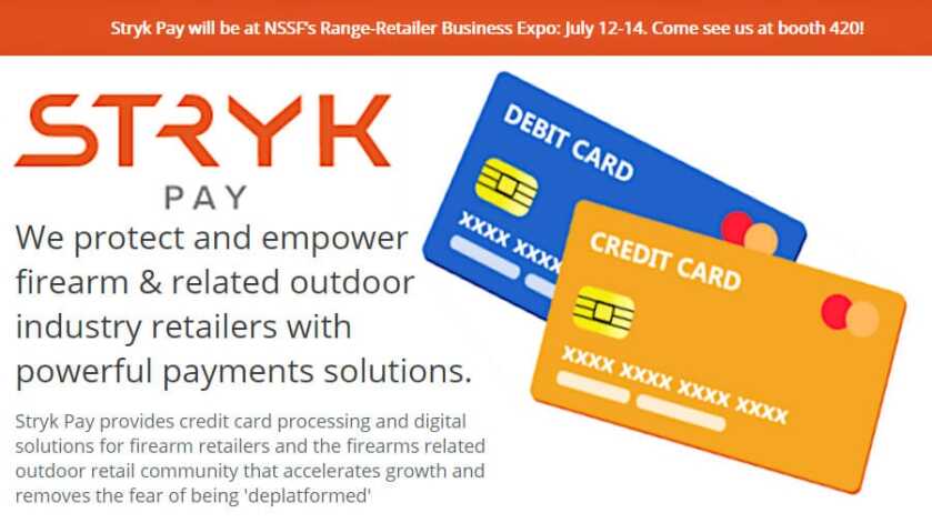 Stryk Pay Joining the Ranks of Pro-Gun Financial Services Stryk Pay Joining the Ranks of Pro-Gun Financial Services
