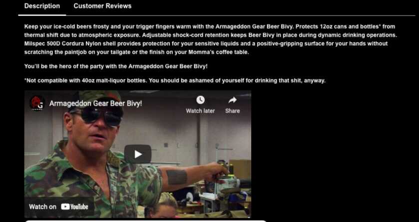 Armageddon Gear Adaptable Sling -Tested