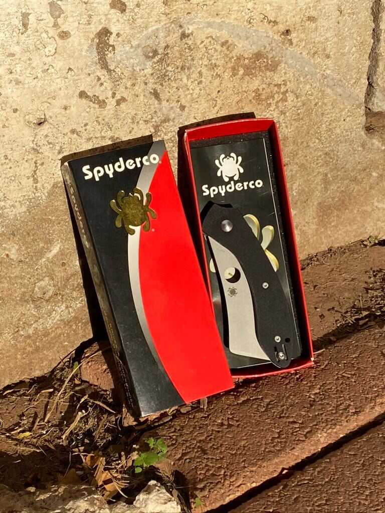 Spyderco ROC in the box
