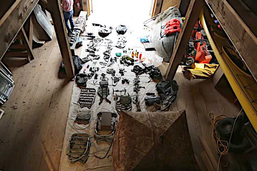 Robins Island Staff Find 'Sophisticated' Hunting Operation