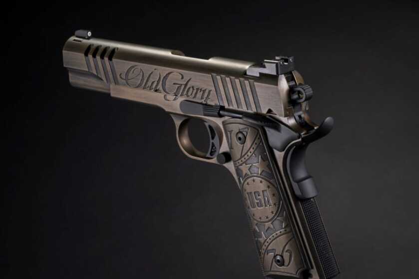 Auto-Ordnance Introducing Custom 'Old Glory' 1911 Auto-Ordnance Introducing Custom 'Old Glory' 1911