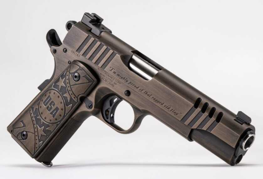 Auto-Ordnance Introducing Custom 'Old Glory' 1911 Auto-Ordnance Introducing Custom 'Old Glory' 1911