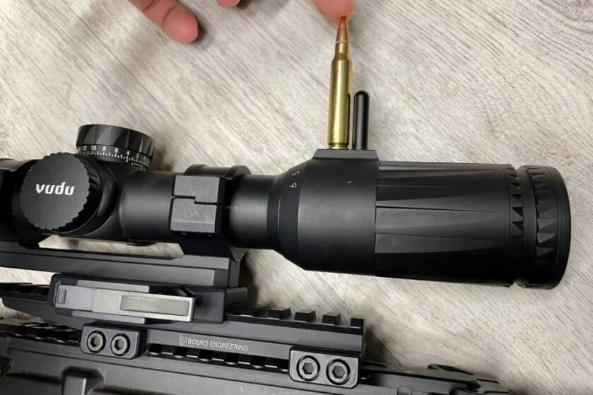 The EOTech Vudu 1-6 FFP with SR3 Reticle The EOTech Vudu 1-6 FFP with SR3 Reticle