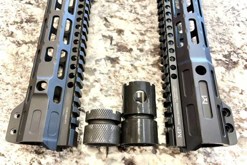 Midwest Industries 10.5” M-LOK Night Fighter Rail