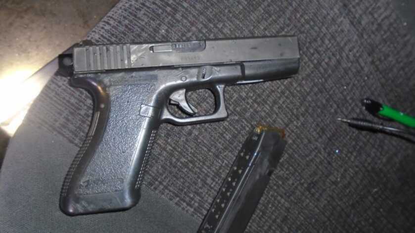 Three modified pistols were found after police stopped three men after a brief chase in Minnesota. 
