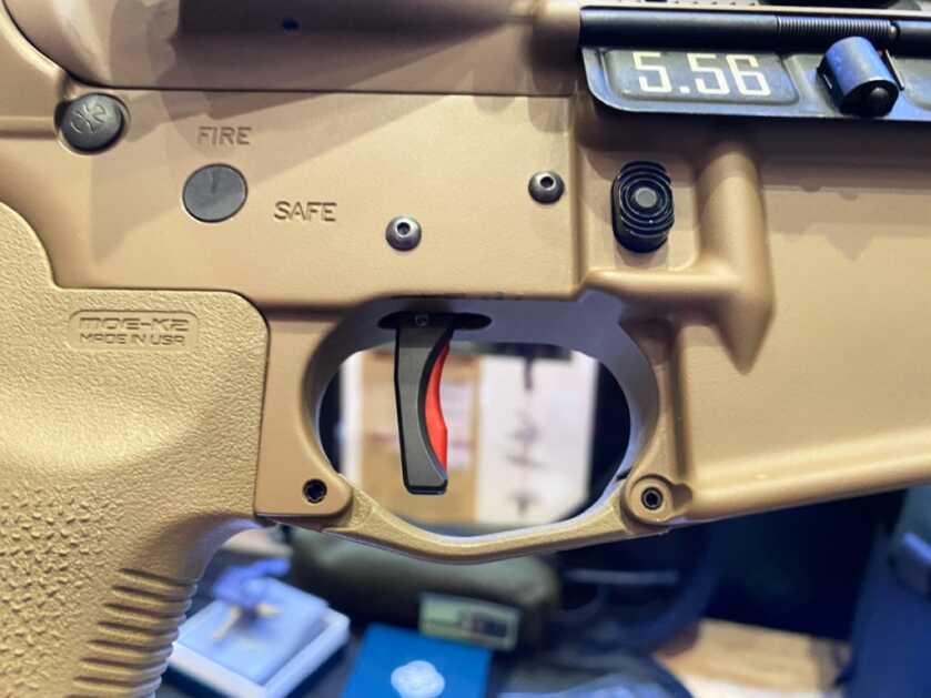 Dillon Rifle Company 'On Patrol' AR Trigger -- SHOT Show 2022 Dillon Rifle Company 'On Patrol' AR Trigger -- SHOT Show 2022
