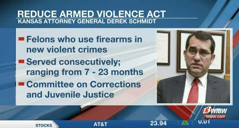 Kansas Attorney General’s Novel Proposal to Reduce Crime Kansas Attorney General’s Novel Proposal to Reduce Crime