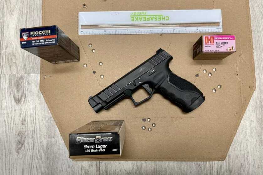 Stoeger STR-9F Review: Best Budget Striker-Fired Pistol?! Shot groupings from 10 yards.