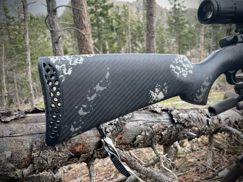 New From Weatherby: The Ultralight Mark V Backcountry 2.0 TI Weatherby Ultralight Mark V Backcountry 2.0 TI buttstock and kickpad