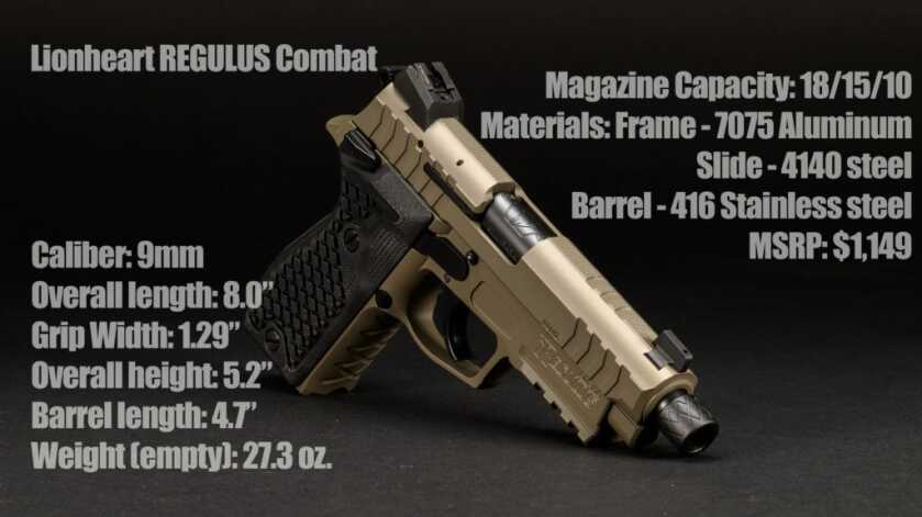Gun Review: Lionheart Industries Regulus – Double Action Plus! Gun Review: Lionheart Industries Regulus – Double Action Plus!
