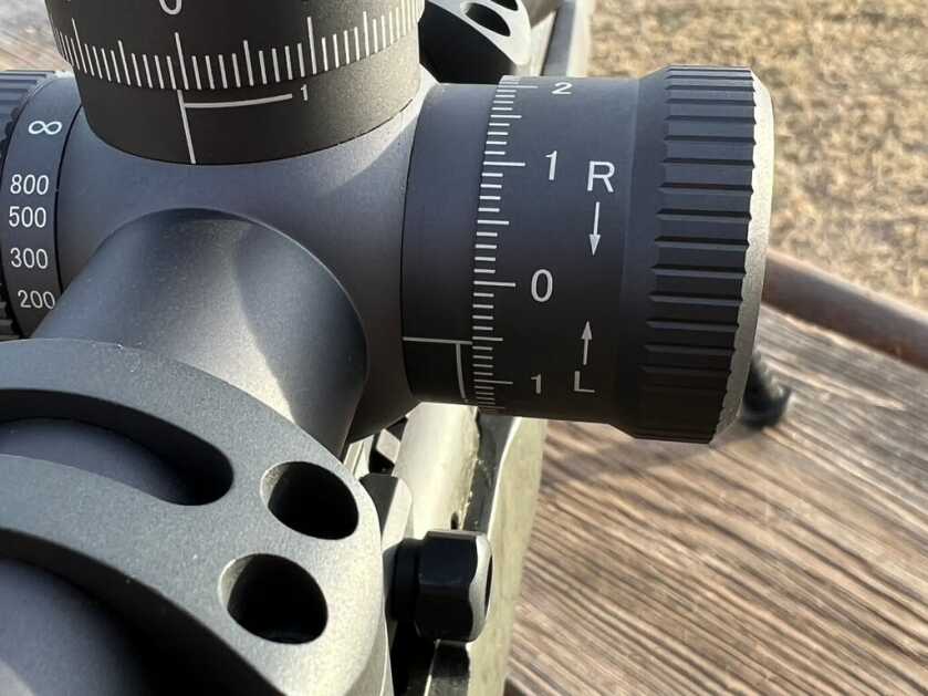 TRACT Optics TORIC windage turret