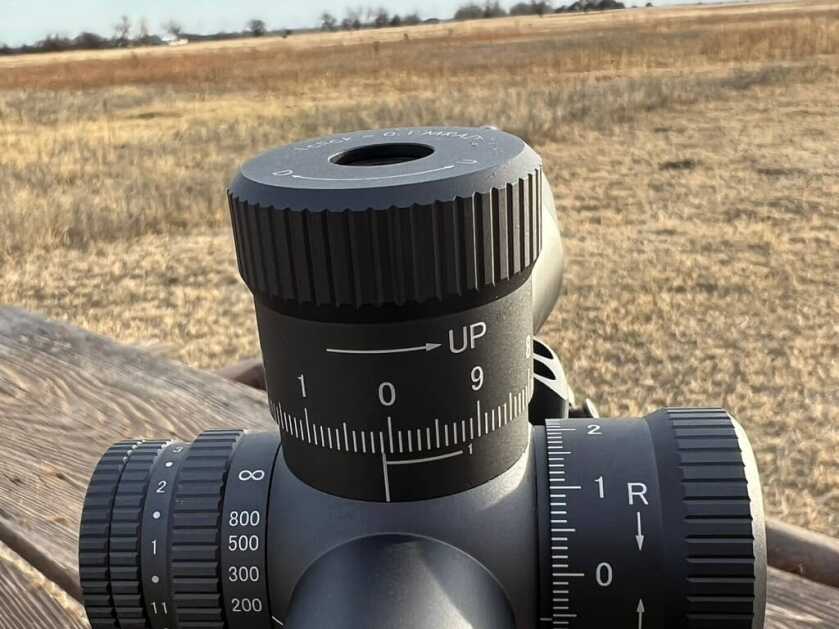 TRACT Optics TORIC in sniper grey elevation turret