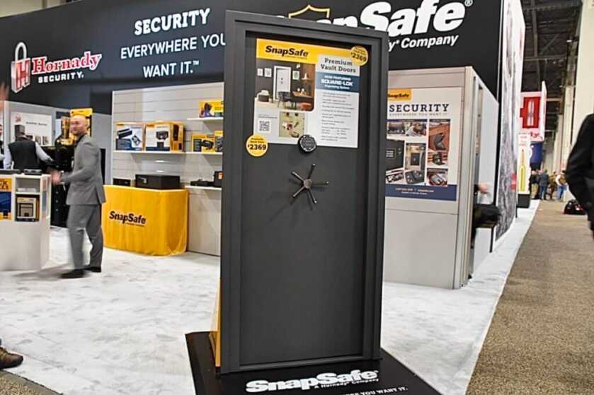 Hornady Square-Lok and SnapSafe Premium Vault Doors -- SHOT Show 2023 Hornady Square-Lok and SnapSafe Premium Vault Doors -- SHOT Show 2023