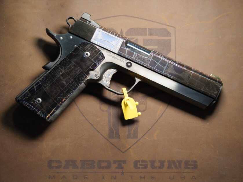 Forged from History: Cabot's 'California' 1911 Isn't Available in California -- SHOT Show 2023 Forged from History: Cabot's 'California' 1911 Isn't Available in California -- SHOT Show 2023