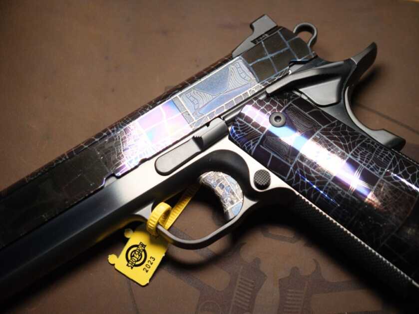 Forged from History: Cabot's 'California' 1911 Isn't Available in California -- SHOT Show 2023 Forged from History: Cabot's 'California' 1911 Isn't Available in California -- SHOT Show 2023