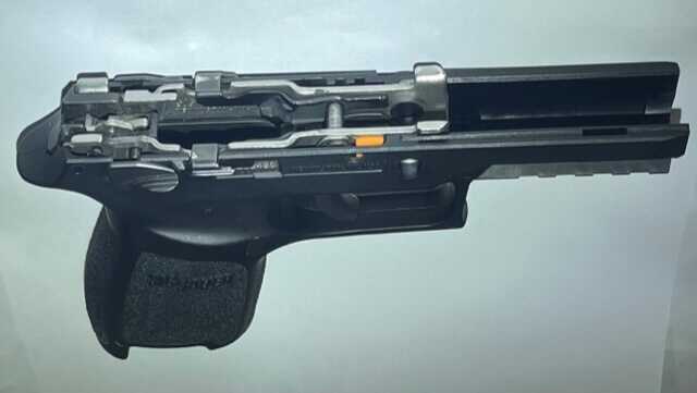 The Stacker: The Next New Thing for Better Pistol Shooting? The Stacker installed