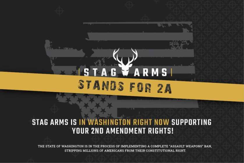 Stag Arms Deploys a Team to Washington in Light of Recent Assault Weapons Ban Stag Arms battles against black rifle ban in Washington.