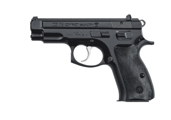 CZ-75 Compact, profile view.
