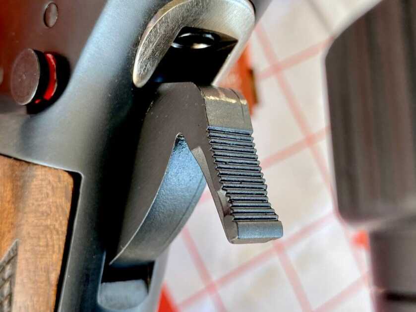 Marlin Model 336 in 30-30 Hammer close up