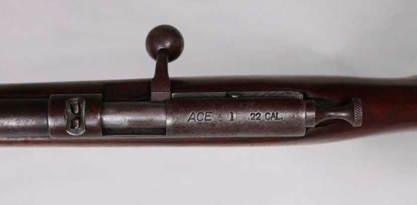 Dr. Dabbs - Bella Twin: The Tiny Little Woman and the Really Big Bear Cooey Ace 1 lever action close-up