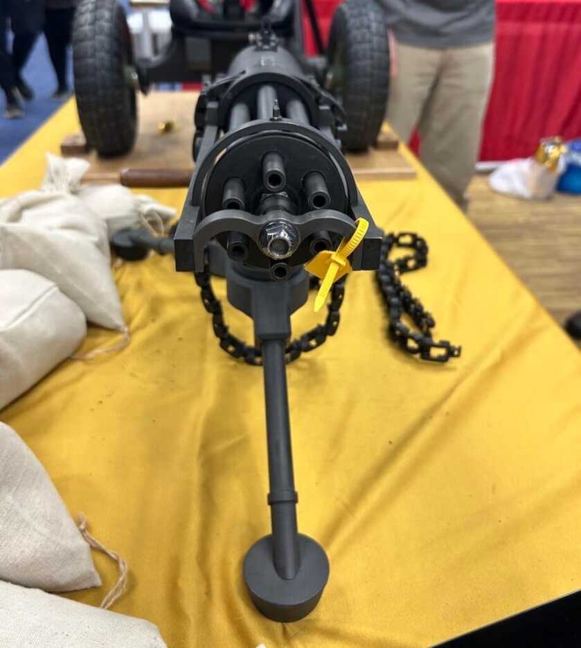 Tippmann Ordnance's.22LR Gatling gun