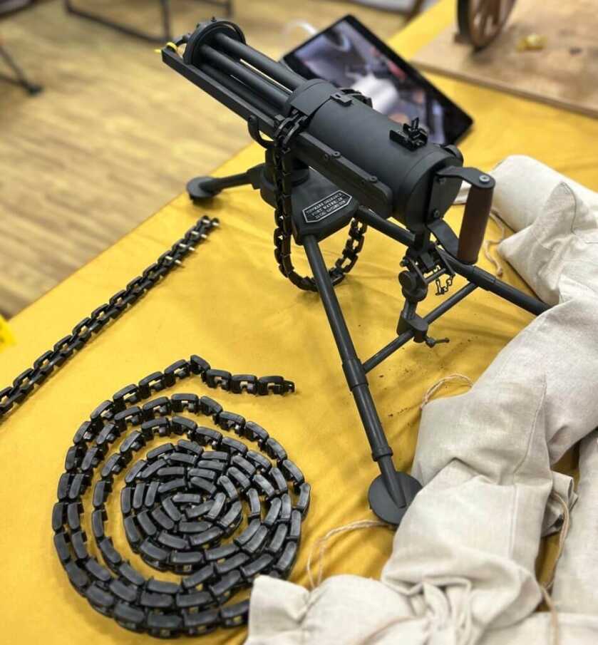 Tippmann Ordnance's.22LR Gatling gun